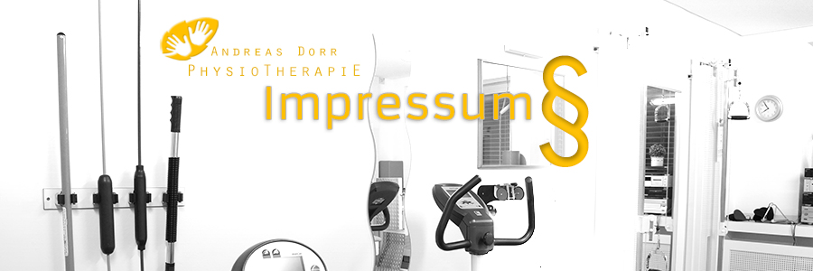 impressum andreas dorr physiotherapie nuernberg